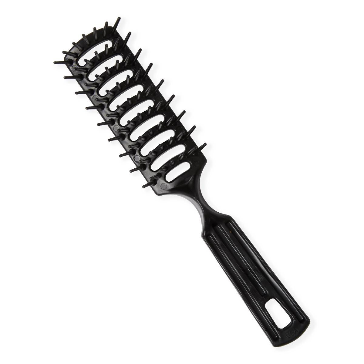 Medline Polyethylene Hair Brushes with Nylon Bristles