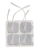 Drive Medical Electrodes  Square  Adhesive Pre-Gelled  1.75  x 1.75