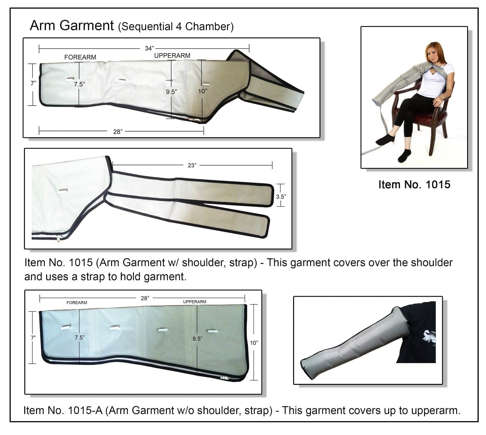 AIR1000 Compression Garment Neomedic Recovery Boots Compression Leg Massage System Half Leg