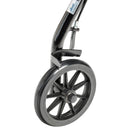 Drive Medical Rollator Rolling Walker with 6" Wheels, Fold Up Removable Back Support and Padded Seat