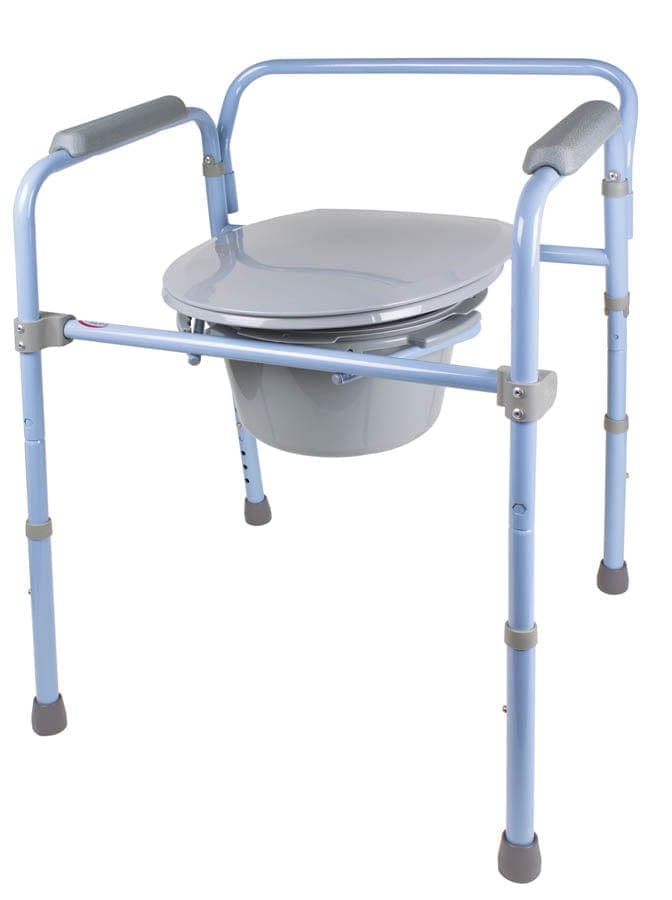 Compass Health Commodes Compass Health Carex Deluxe Folding Commode