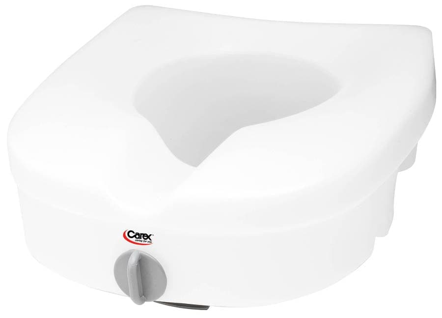 Compass Health Raised Toilet Seats Compass Health Carex E-Z Lock Raised Toilet Seat