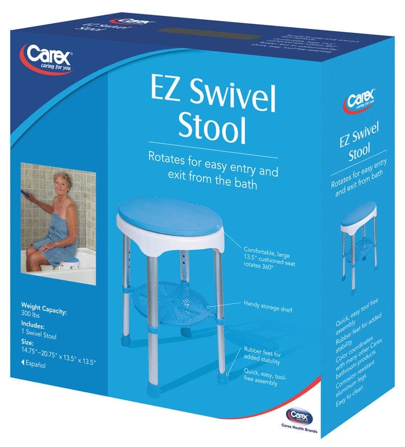 Compass Health Bath & Shower Seats Compass Health Carex EZ Shower Swivel Stool