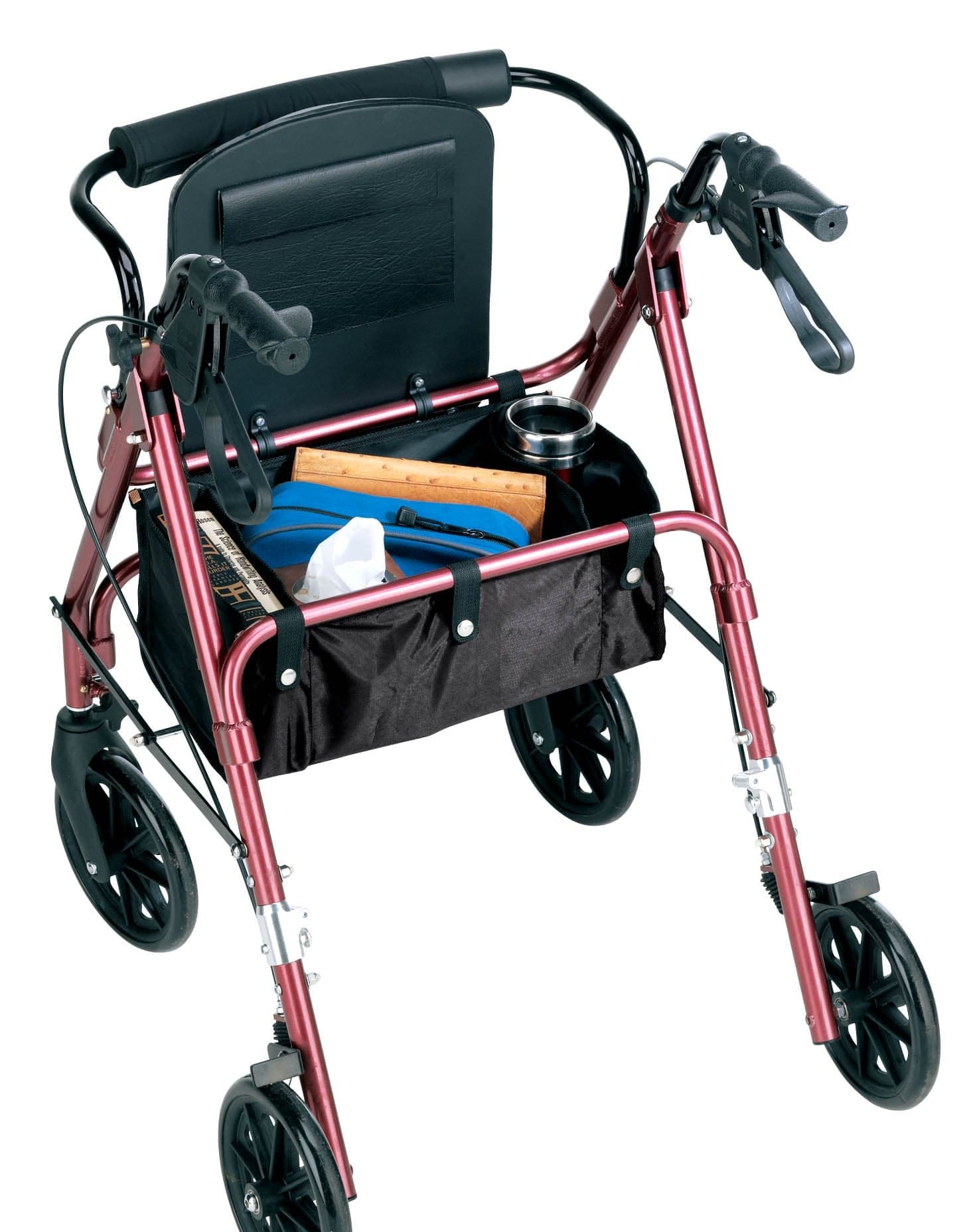 Compass Health Rollators Compass Health Carex Rolling Walker (Burgundy)