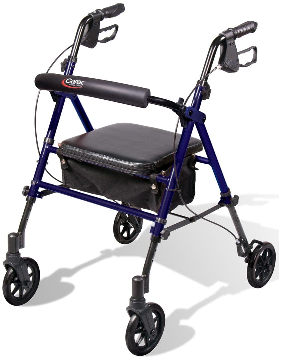 Compass Health Rollators Compass Health Carex Step 'N Rest Rolling Walker