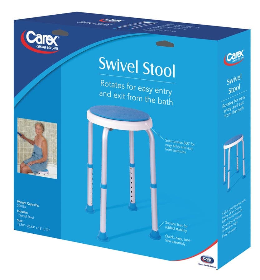 Compass Health Bath & Shower Seats Compass Health Carex Swivel Shower Stool