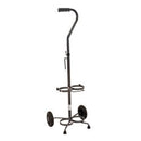 Compass Health Carts & Racks Compass Health Dual E Cylinder Cart, Silver Vein