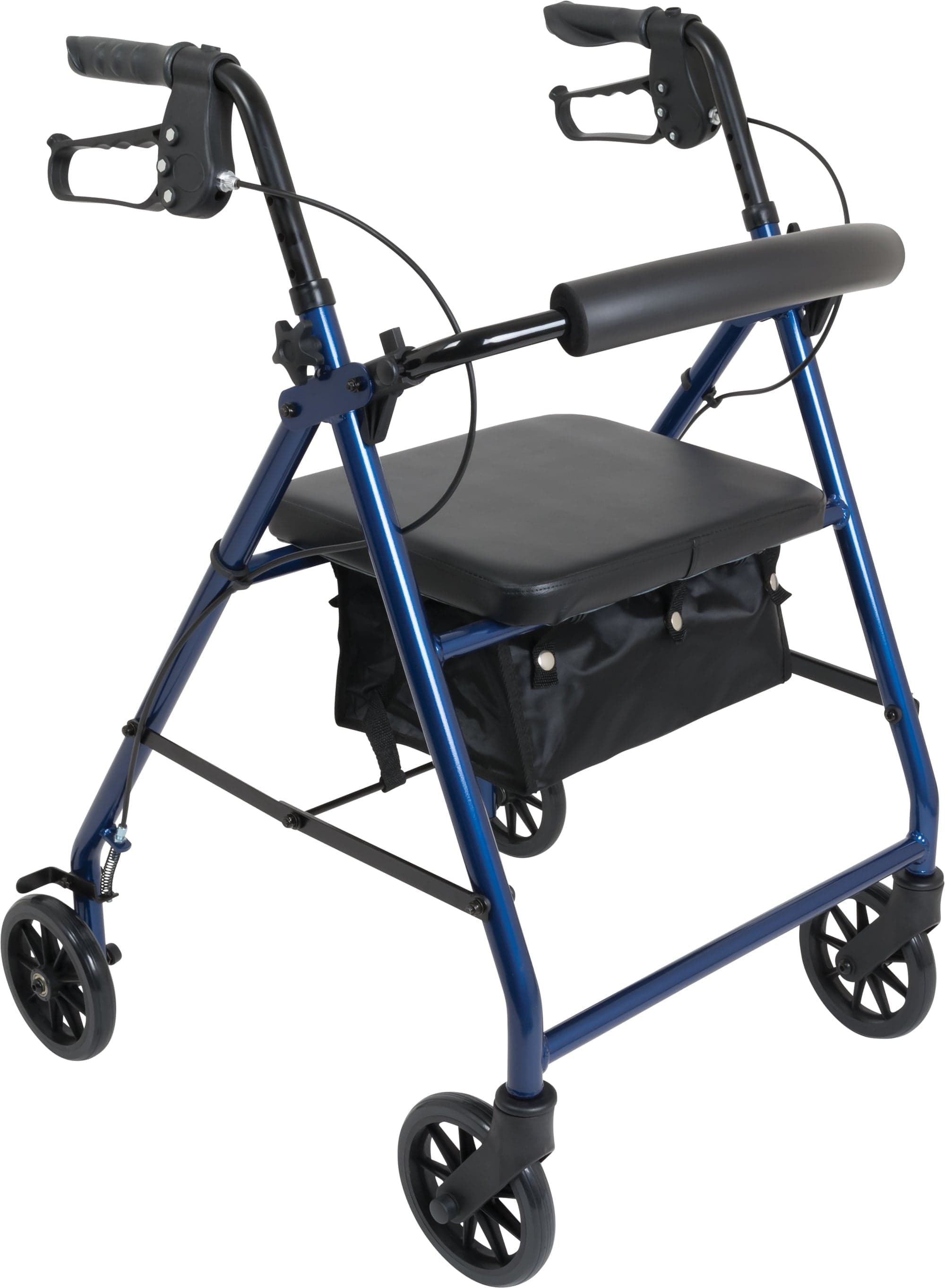 Compass Health Rollators Compass Health ProBasics Aluminum Rollator with 6-inch Wheels, Blue