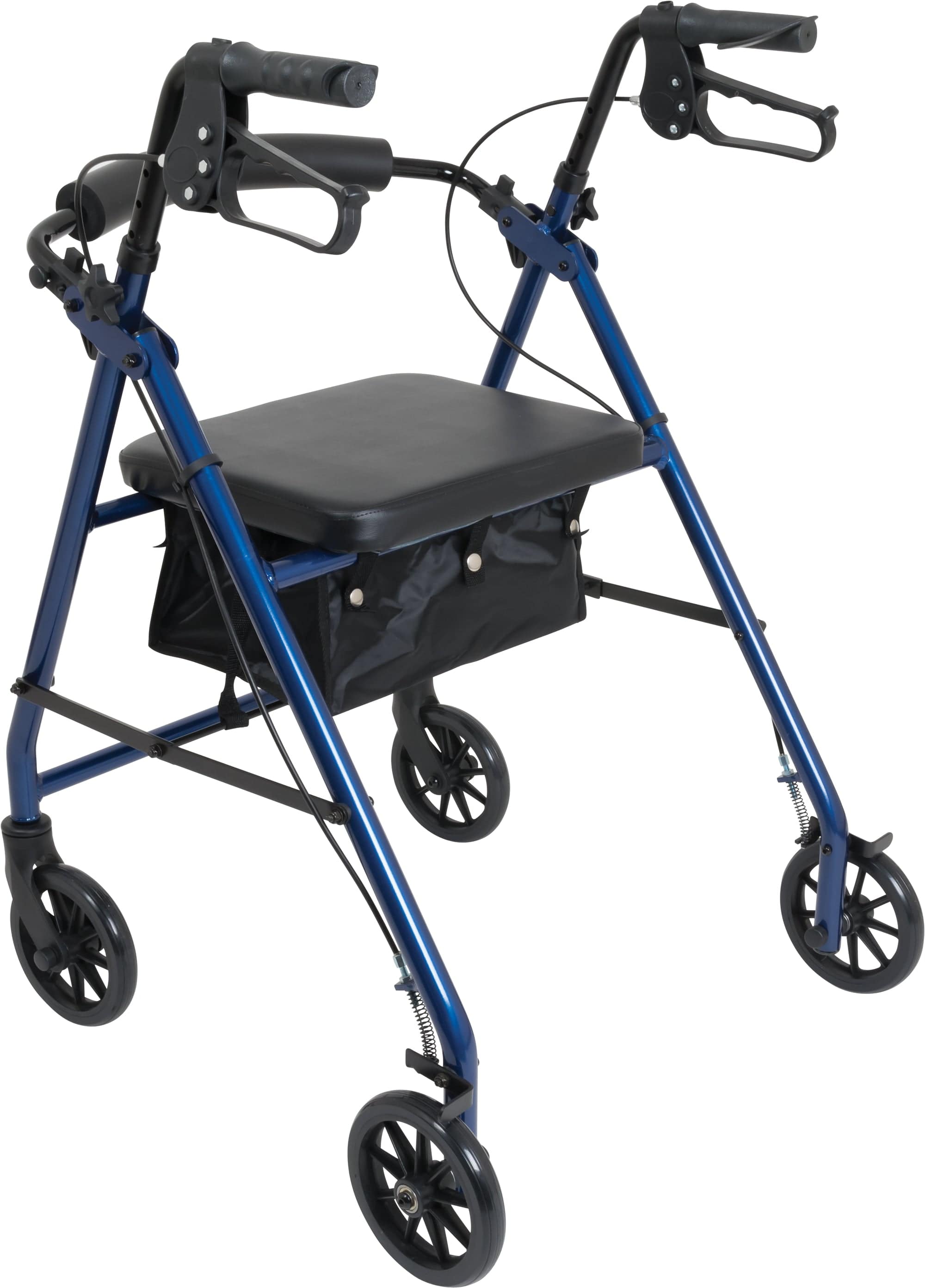 Compass Health Rollators Compass Health ProBasics Aluminum Rollator with 6-inch Wheels, Blue