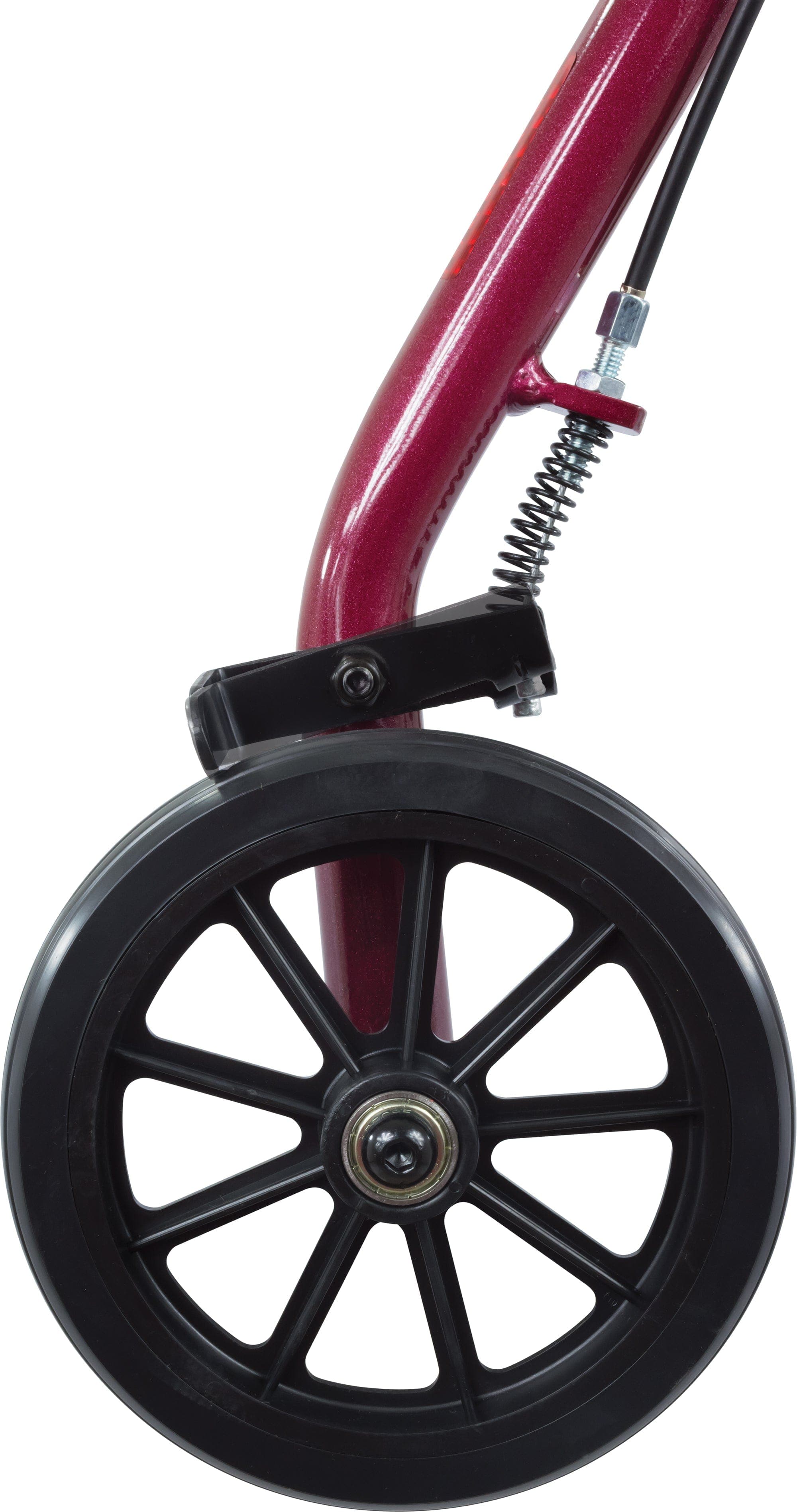 Compass Health Rollators Compass Health ProBasics Aluminum Rollator with 6-inch Wheels, Burgundy