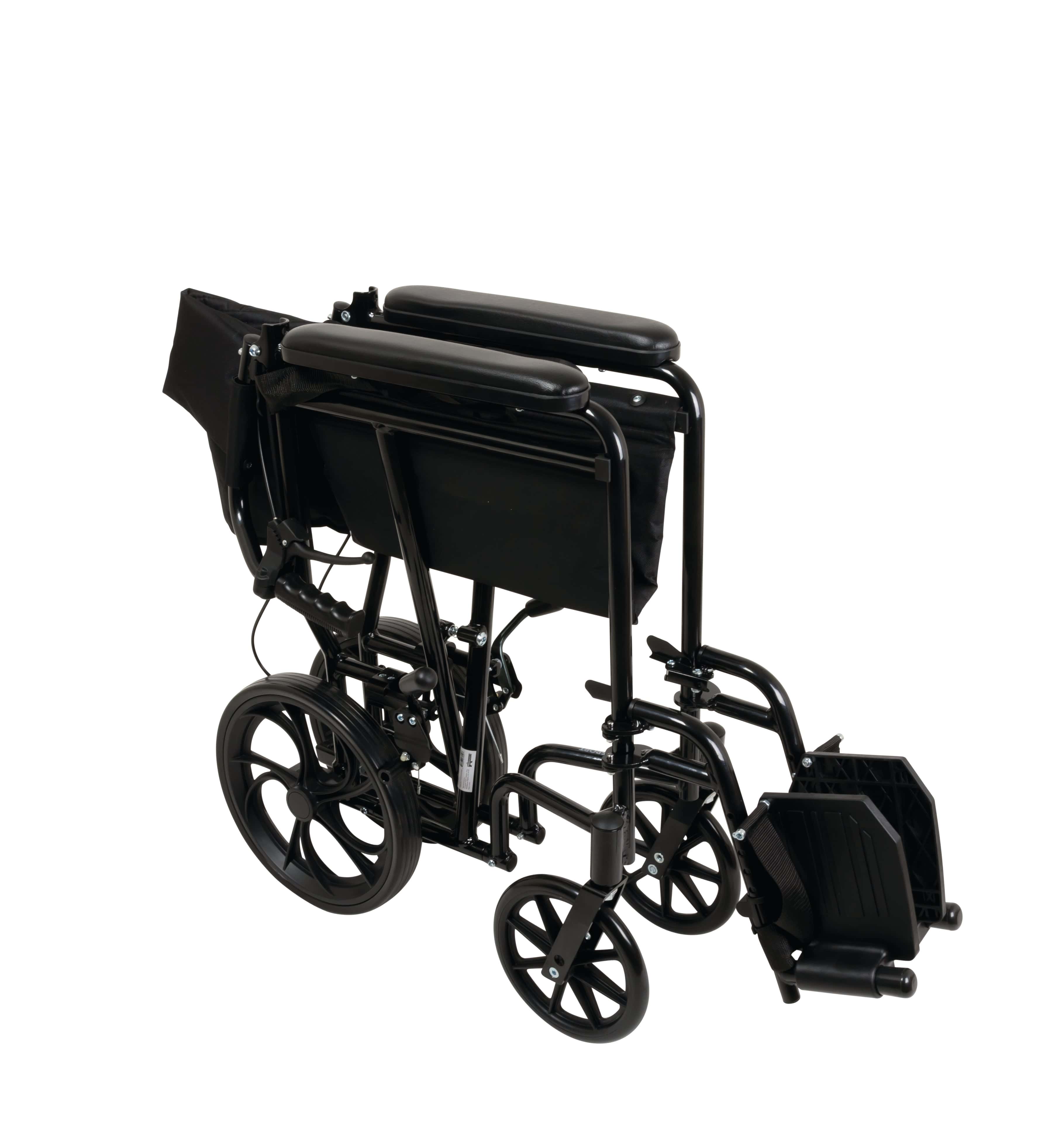 Compass Health ProBasics Wheelchairs Compass Health ProBasics Aluminum Transport Chair with 12-Inch Wheels,
