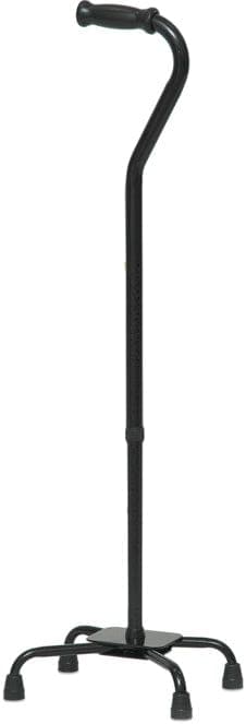 Compass Health Canes Compass Health ProBasics Bariatric Quad Cane, Large Base (Black),