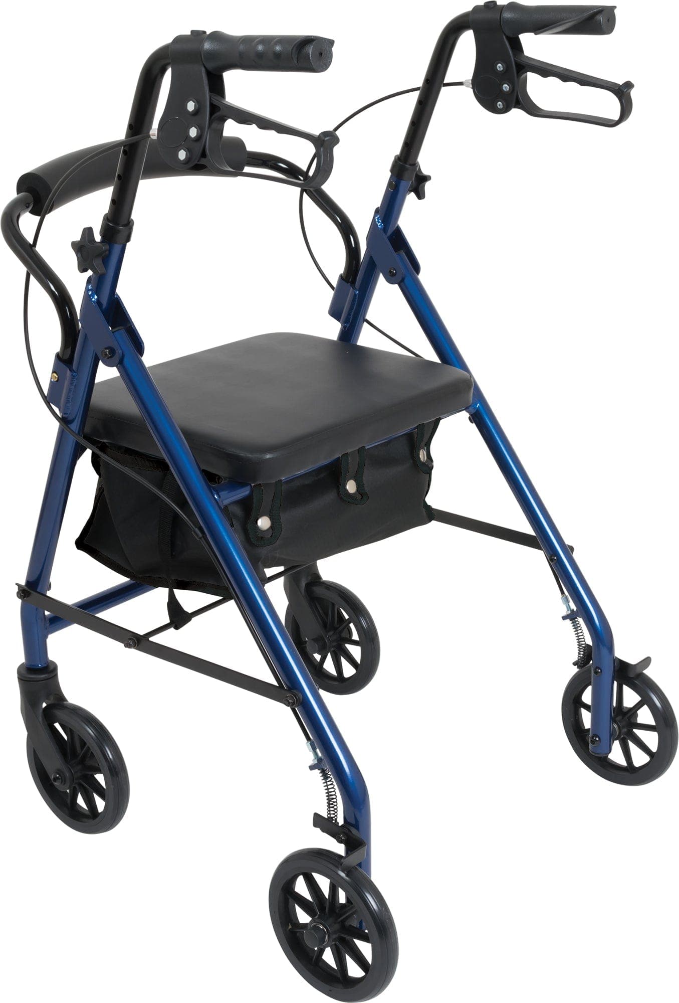 Compass Health 6 Inch Aluminum Rollators Compass Health ProBasics Junior Rollator with 6-inch Wheels, Blue