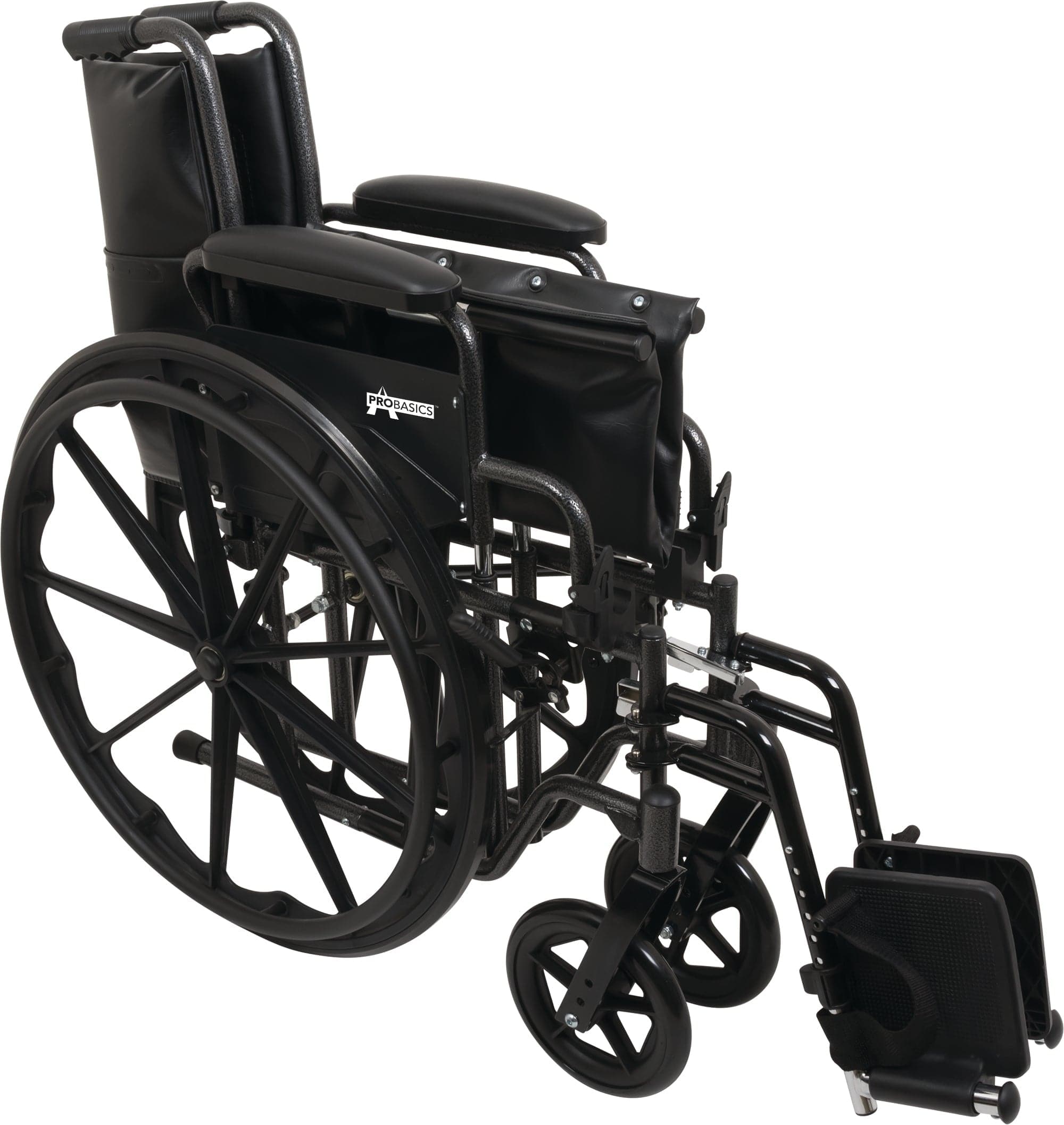 Compass Health K2 Wheelchairs Compass Health ProBasics K2 Wheelchair with 16" x 16" Seat and Elevating Legrests