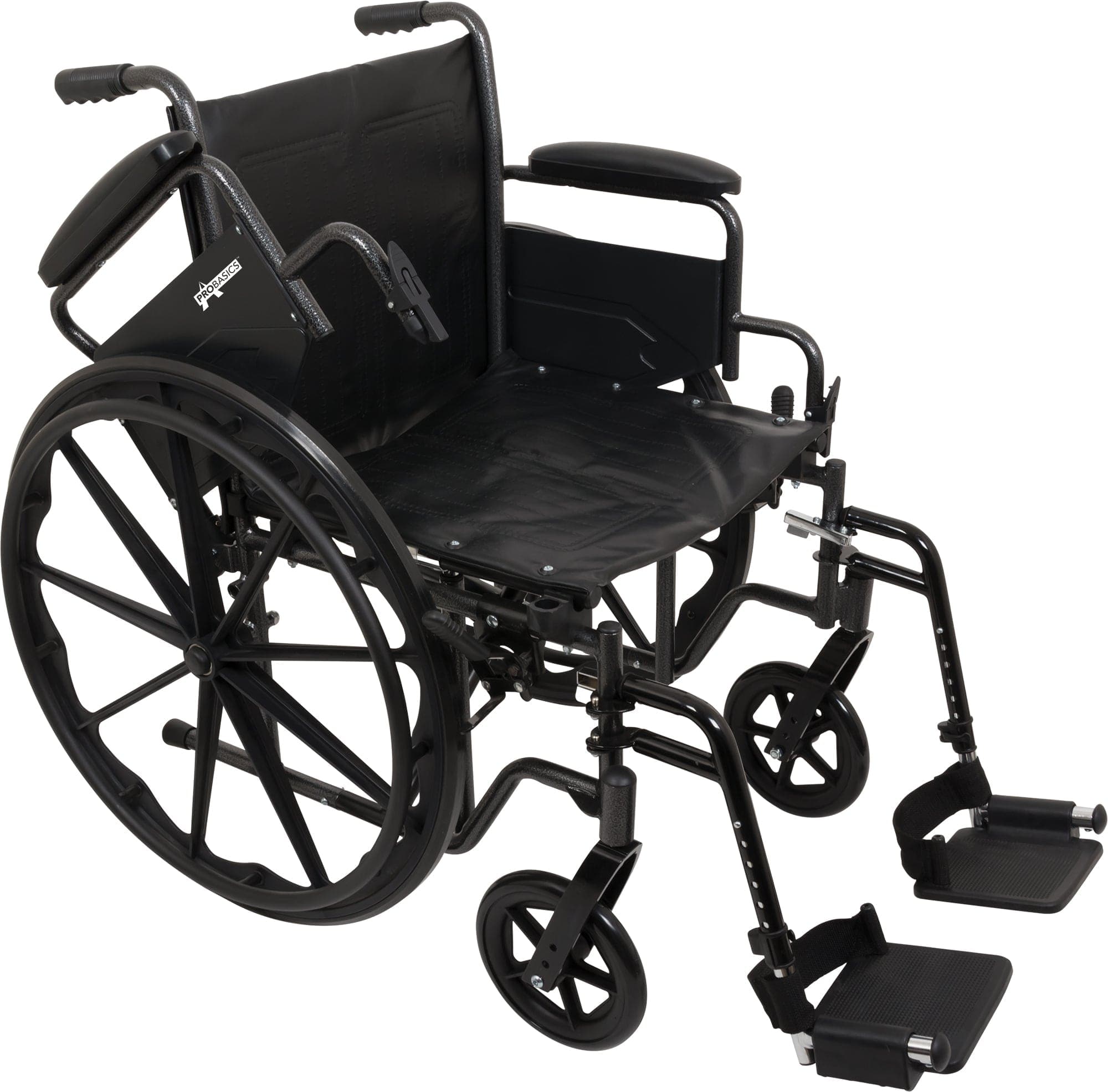 Compass Health K2 Wheelchairs Compass Health ProBasics K2 Wheelchair with 16" x 16" Seat and Swing-Away Footrests