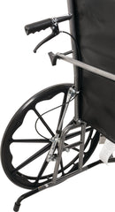 Compass Health ProBasics Wheelchairs Compass Health ProBasics Reclining Wheelchair, 18" x 17", Removable Desk Arms &