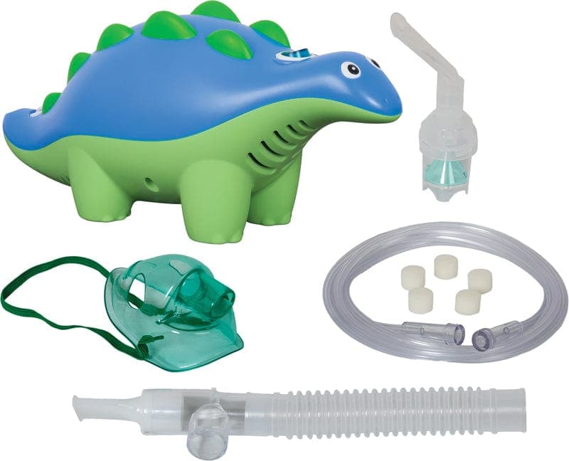 Compass Health Pediatric Compressors Compass Health Roscoe Dinosaur Pediatric Nebulizer System with Disposable Neb Kit