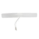 Compass Health Specialty Electrodes Compass Health Self-Adhesive Electrodes, 1.5" x 14" White Foam, Poly Bag