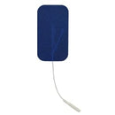 Compass Health Specialty Electrodes Compass Health Self-Adhesive Electrodes, 2" x 3.5" Blue Cloth with Tyco Gel, Poly Bag
