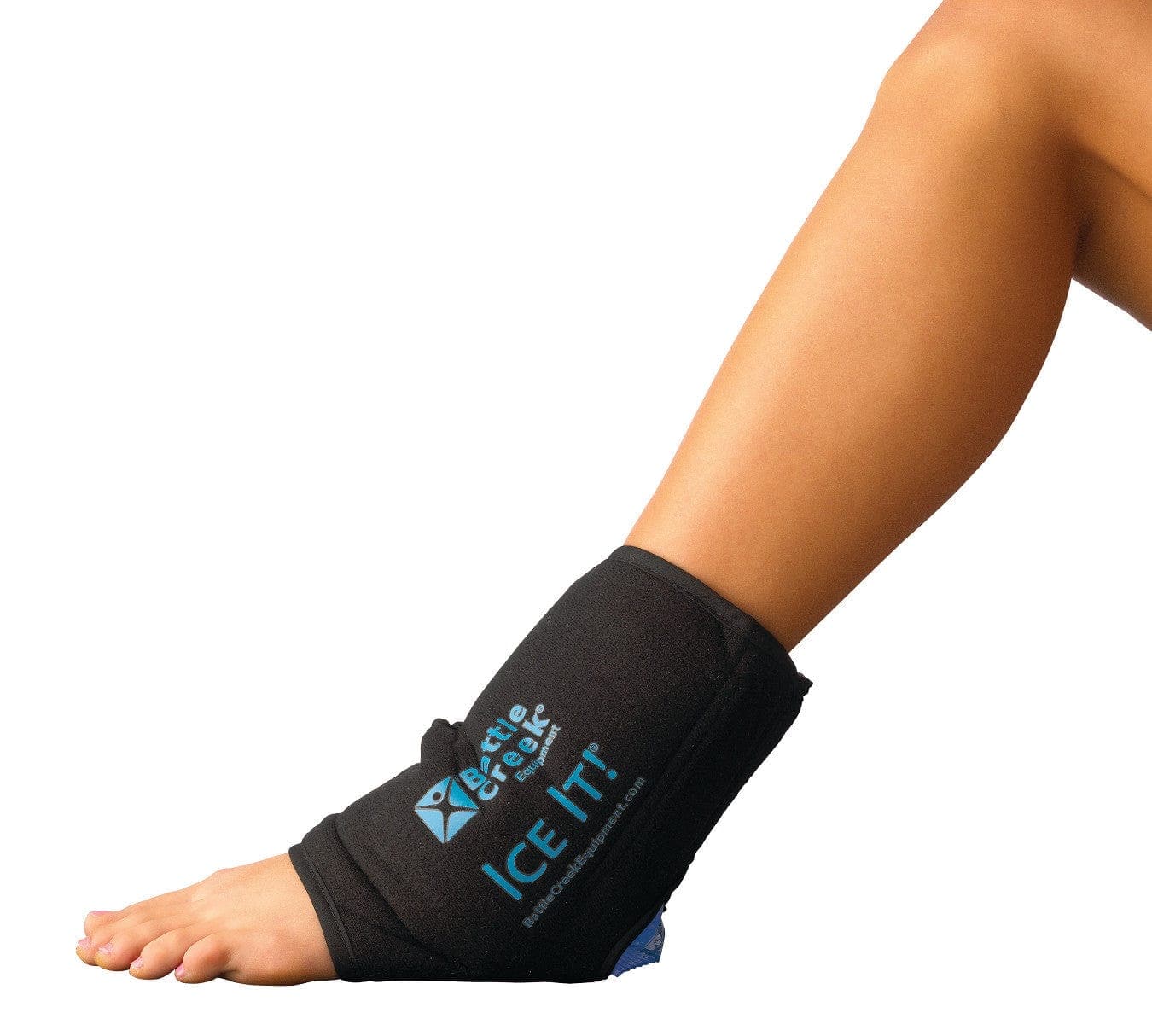 Complete Medical Hot & Cold Therapy Battlecreek Equipment Ice It! ColdComfort System Ankle/Elbow/Foot 10.5 x13(514)