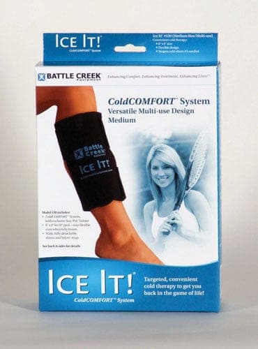 Complete Medical Hot & Cold Therapy Battlecreek Equipment Ice It! ColdComfort System Medium  6  x 9   (#530)