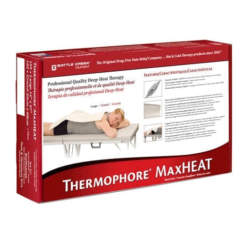 Complete Medical Hot & Cold Therapy Battlecreek Equipment Thermophore MaxHeat Large/Back Size (14 x27 )