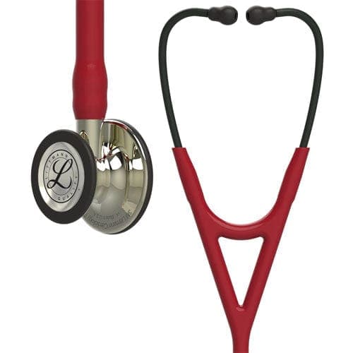 Complete Medical Stethoscopes Baum 3M Littman Steth Burgundy Tube Champagne-Finish