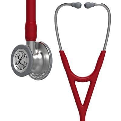 Complete Medical Stethoscopes Baum 3M Littmann Cardiology IV Burgundy w/Mirror finish Steth