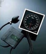 Complete Medical Blood Pressure Baum Wall Aneroid Manometer only w/8' Tubing