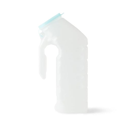 Complete Medical Convalescent Care Bell Medical Services Deluxe Male Urinal  1000 ml w/Glow-in-the-Dark Cover Cs/48