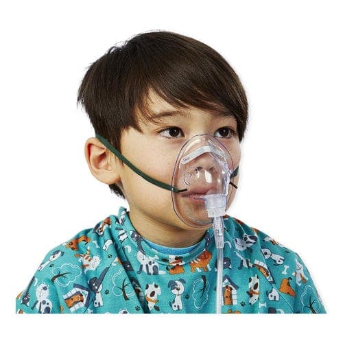 Complete Medical Respiratory Care Bell Medical Services Oxygen Mask Pediatric w/7' Tubing  Medium Conc (each)