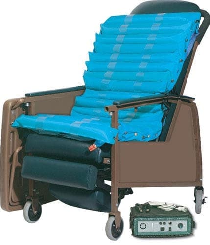 Complete Medical Pressure Prevention Blue Chip Medical Geriatric Recliner Mattress & Pump System