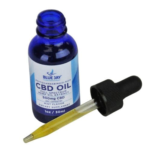 Complete Medical CBD Products Blue Jay An Elite Health Care Brand CBD Oil Pure Hemp Drops 1500 mg  1 oz Blue Jay - Mint