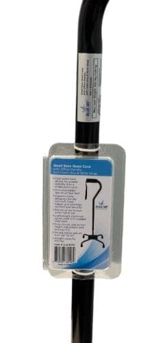 Complete Medical Mobility Products Blue Jay An Elite Health Care Brand Quad Cane  Small Base  Black by Blue Jay Brand