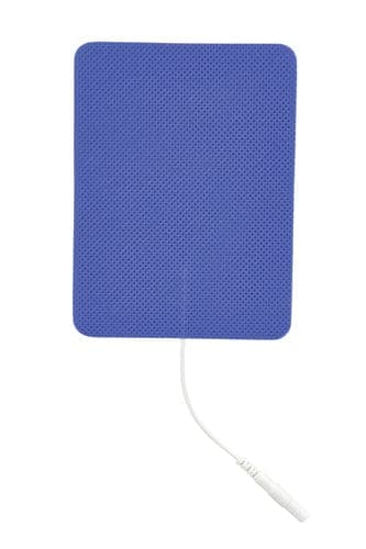 Complete Medical Electrotherapy Blue Jay An Elite Health Care Brand Reusable Electrodes  Pack/2 3 x4 Rectangle  Blue Jay Brand