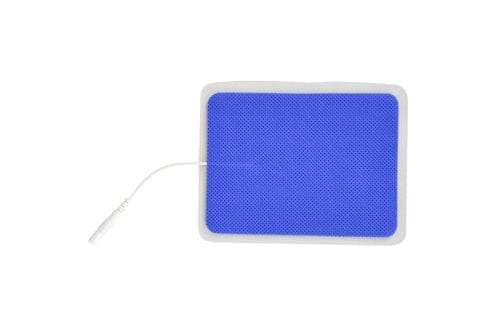 Complete Medical Electrotherapy Blue Jay An Elite Health Care Brand Reusable Electrodes  Pack/2 3 x4 Rectangle  Blue Jay Brand