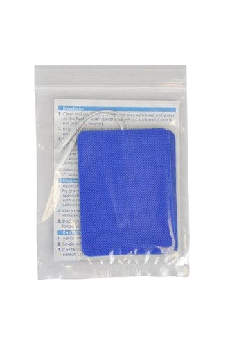 Complete Medical Electrotherapy Blue Jay An Elite Health Care Brand Reusable Electrodes  Pack/2 3 x4 Rectangle  Blue Jay Brand