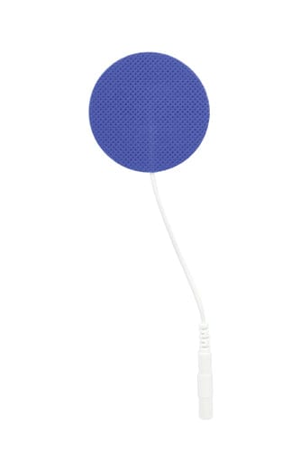 Complete Medical Electrotherapy Blue Jay An Elite Health Care Brand Reusable Electrodes  Pack 4 1.25  Round  Blue Jay Brand