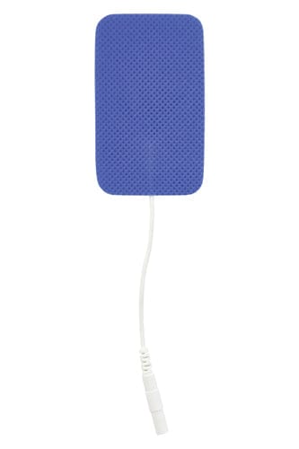 Complete Medical Electrotherapy Blue Jay An Elite Health Care Brand Reusable Electrodes  Pack/4 1.5 x2.5 Rctngle BlueJay Brand