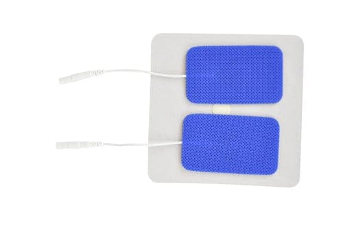 Complete Medical Electrotherapy Blue Jay An Elite Health Care Brand Reusable Electrodes  Pack/4 1.5 x2.5 Rctngle BlueJay Brand