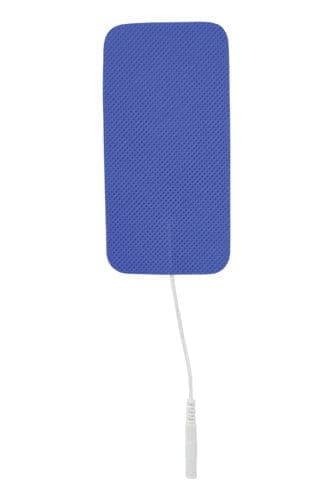 Complete Medical Electrotherapy Blue Jay An Elite Health Care Brand Reusable Electrodes  Pack/4 2 x4 Rectangle  Blue Jay Brand