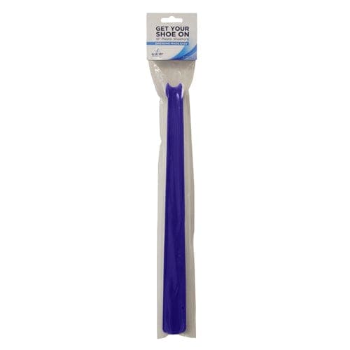 Complete Medical Aids to Daily Living Blue Jay An Elite Health Care Brand Shoehorn  Plastic  18  Light Blue  Blue Jay Brand