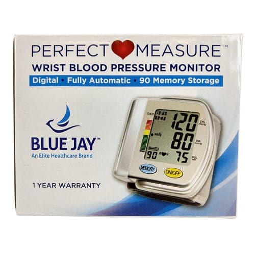 Complete Medical Blood Pressure Blue Jay An Elite Health Care Brand Wrist Blood Pressure Unit Blue Jay Brand