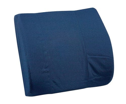 Complete Medical Back & Neck Therapy Briggs Healthsmart Lumbar Cushion w/Strap & Board Navy