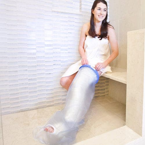 Complete Medical Bath Care BrownMed SEAL-TIGHT Original Cast Prot. Adult - Long Leg 42