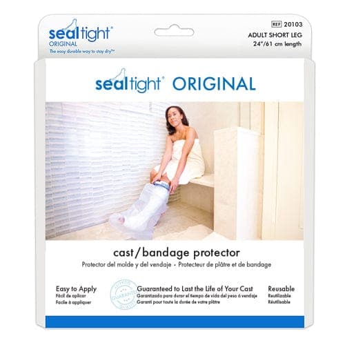 Complete Medical Bath Care BrownMed SEAL-TIGHT Original Cast Prot. Adult - Short Leg 24