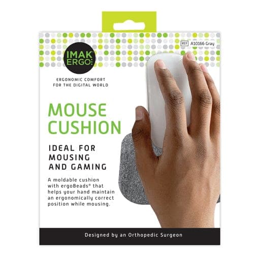 Complete Medical Aids to Daily Living BrownMed Wrist Cushion for Mouse by IMAK  Heather Gray