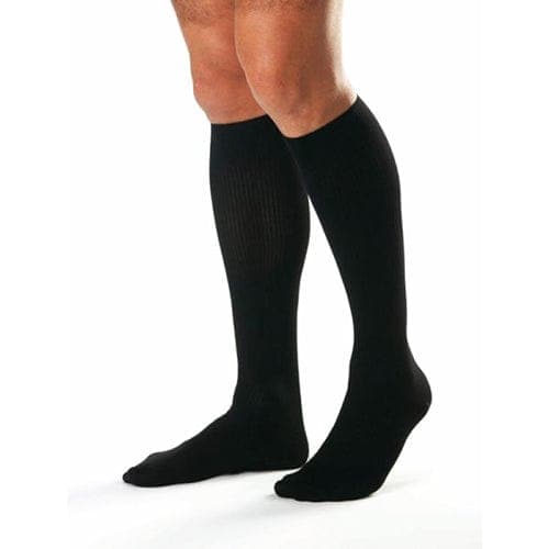 Complete Medical Stockings BSN Med-Beiersdorf Jobst Jobst for Men 15 - 20 Knee-Hi Black Large Tall