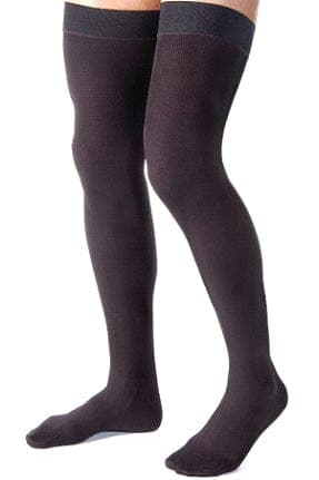 Complete Medical Stockings BSN Med-Beiersdorf Jobst Jobst for Men 20-30 Thigh high Black  Medium