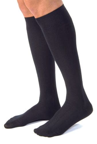 Complete Medical Stockings BSN Med-Beiersdorf Jobst Jobst for Men Casual Medical Legwear 15-20mmHg Medium Black